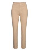 Pzclara Pant Skinny Leg Pulz Jeans Beige