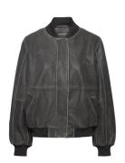 Nmaika L/S Leather Bomber Jacket NOISY MAY Black