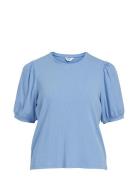 Objjamie S/S Top Object Blue