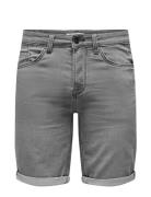 Onsply Jog Mg 8583 Pim Dnm Shorts Noos ONLY & SONS Grey