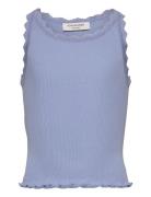 Rkbeatha Sl Top W/ Lace Rosemunde Kids Blue