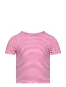 Kogwilma Life S/S Short Rib Top Jrs Kids Only Pink