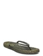 Flip Flop With Glitter Ilse Jacobsen Khaki