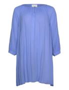 Kcami 3/4 Sl Tunic Kaffe Curve Blue