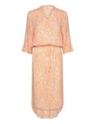 Slzaya Dress Soaked In Luxury Orange