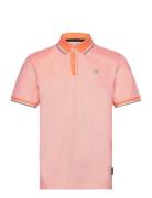Polo With Detailed Collar Tom Tailor Pink