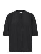 Sllayna Shirt Ss Soaked In Luxury Black