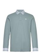 Polo With Detailed Collar Tom Tailor Grey