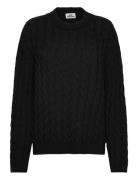 Cable Knit Sweater Julie Josephine Black