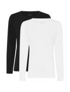 2-Pack Women Bamboo L/S T-Shirt Slim Fit URBAN QUEST White
