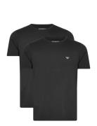 Men's Knit 2Pack T-Shirt Emporio Armani Black