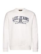 Varsity Sws Lee Jeans White