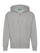 Jacket W/Hood L/S United Colors Of Benetton Grey