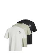 Jjdirk Tee Ss Crew Neck 3Pk Mp Jack & J S Black