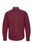 Reg Ut Brushed Oxford Shirt GANT Burgundy