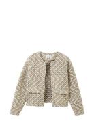 Colourful Blazer Jacket Tom Tailor Beige