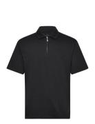 Jprblaholst Ss Zip Polo Jack & J S Black