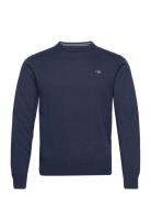 Classic Cotton C-Neck GANT Navy