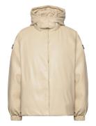 Cropped Bomber Jacket ROTATE Birger Christensen Beige