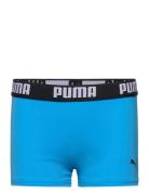 Puma Swim Boys Logo Swim Trunk 1P Puma Swim Blue
