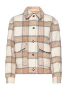Brushed Wool Overshirt WOOLRICH Patterned