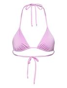 Strappy Triangle Bikini Top Understatement Underwear Pink
