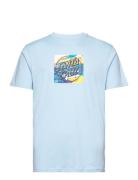 Water View Front T-Shirt Santa Cruz Blue