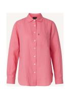 Isa Linen Shirt Lexington Clothing Pink