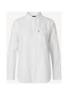Isa Linen Shirt Lexington Clothing White