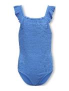 Kogtropez Structure Swimsuit Acc Kids Only Blue