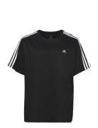 Adidas Womenessentials Slim 3-Stripes T-Shirt Plus Isze Adidas Sportsw...