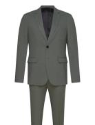 Linobbcarlaxel Suit Bruuns Bazaar Green
