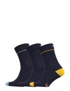 Merino Dress Socks 3-Pack Danish Endurance Patterned