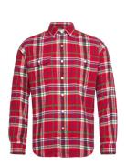 Classic Fit Plaid Flannel Workshirt Polo Ralph Lauren Red