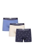 Classic Stretch-Cotton Trunk 3-Pack Polo Ralph Lauren Underwear Navy