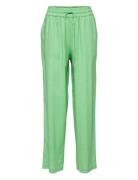 Slfviva-Gulia Hw Long Linen Pant Noos Selected Femme Green