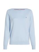 Co Jersey Stitch Boat-Nk Sweater Tommy Hilfiger Blue