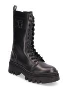 Tjw Fashion Lace Up Tommy Hilfiger Black