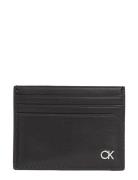 Metal Ck Cardholder 6Cc Calvin Klein Black