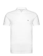 Ck Embro Badge Slim Polo Calvin Klein Jeans White