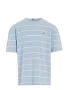 Stripe Tee S/S Tommy Hilfiger Blue