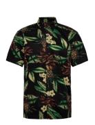 Vintage Hawaiian S/S Shirt Superdry Black