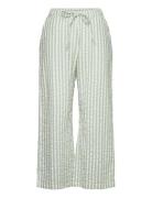 Trousers Pyjama Seersucker Lindex Green