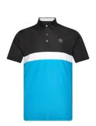 Pure Colorblock Polo PUMA Golf Blue