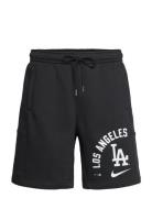 Los Angeles Dodgers Men's Nike Arched Kicker Fleece Short NIKE Fan Gea...