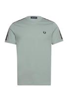 C Tape Ringer T-Shirt Fred Perry Grey