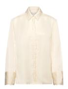 Naomi Embroidery Detailed Shirt Malina Cream