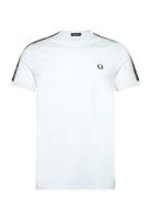 C Tape Ringer T-Shirt Fred Perry White