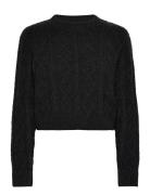 Eliette Crew Neck Crop 14938 Samsøe Samsøe Black