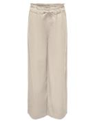 Kogcaro Pb Wide Linen Bl Pant Wvn Kids Only Grey